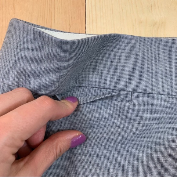 Banana Republic gray wool pencil skirt 10 P Petite - Picture 3 of 16
